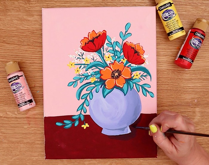 Painting Ideas For Beginners on Paper